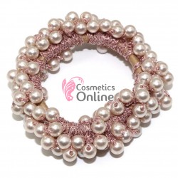 Elastic de par elegant cu perle PMA26MM - Rose Antique